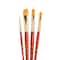 Princeton™ RealValue™ Golden Taklon 4 Piece Brush Set